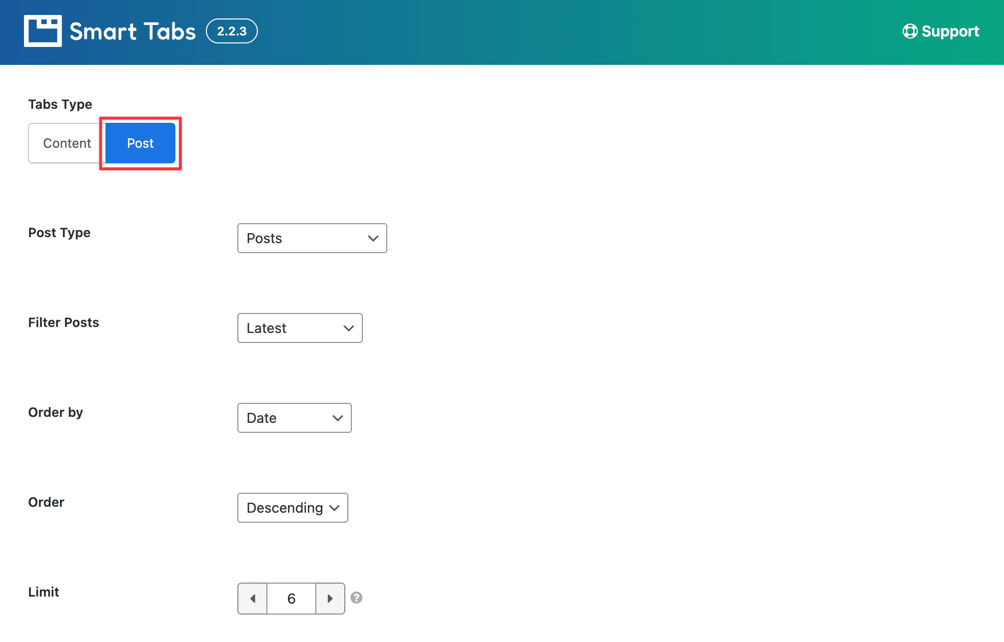 Tabs Type – Smart Tabs Docs