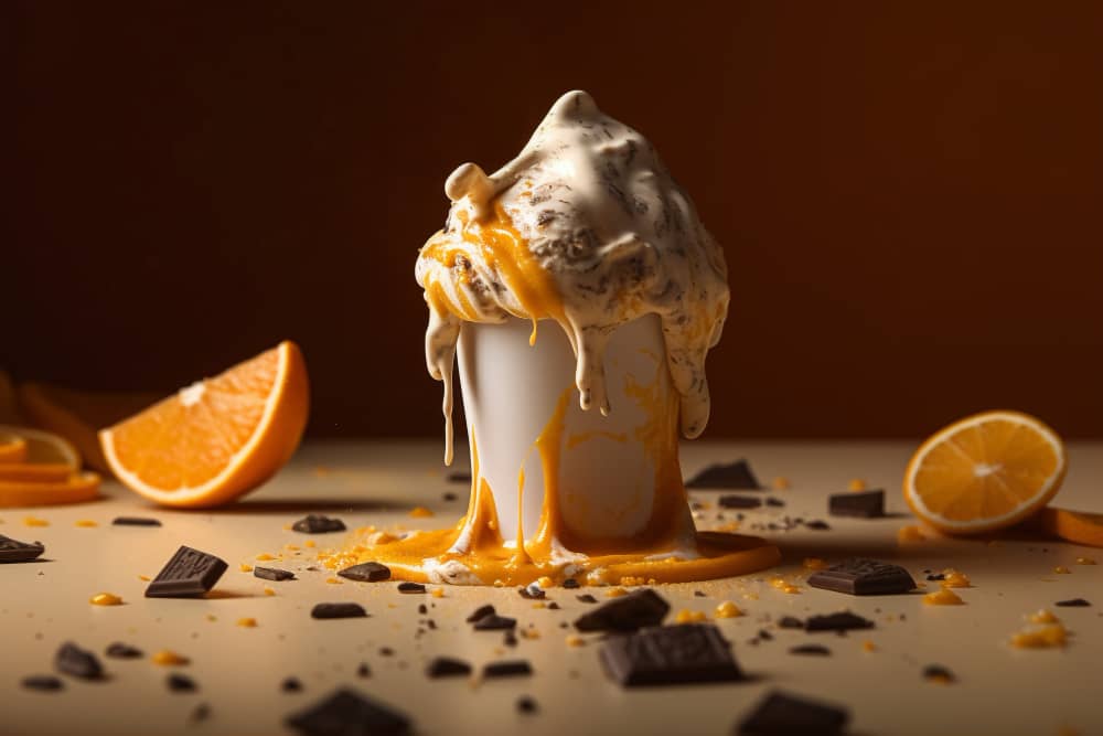 melting-ice-cream-with-orange
