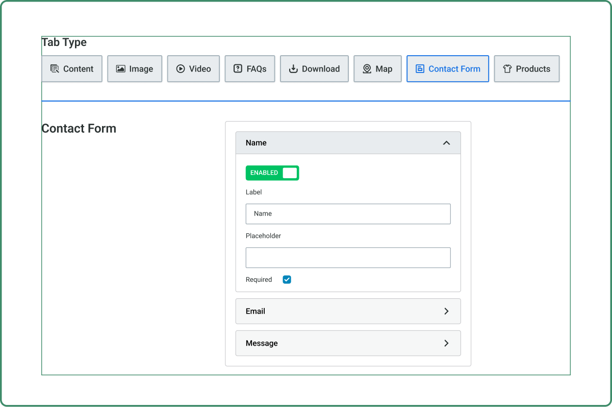 how to customize the contact us form to WooCommerce