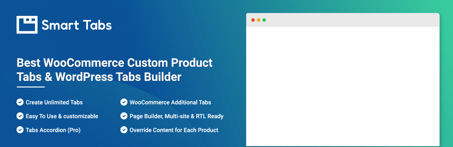 Best WooCommerce Producat Tabs & WordPress Tabs Builder
