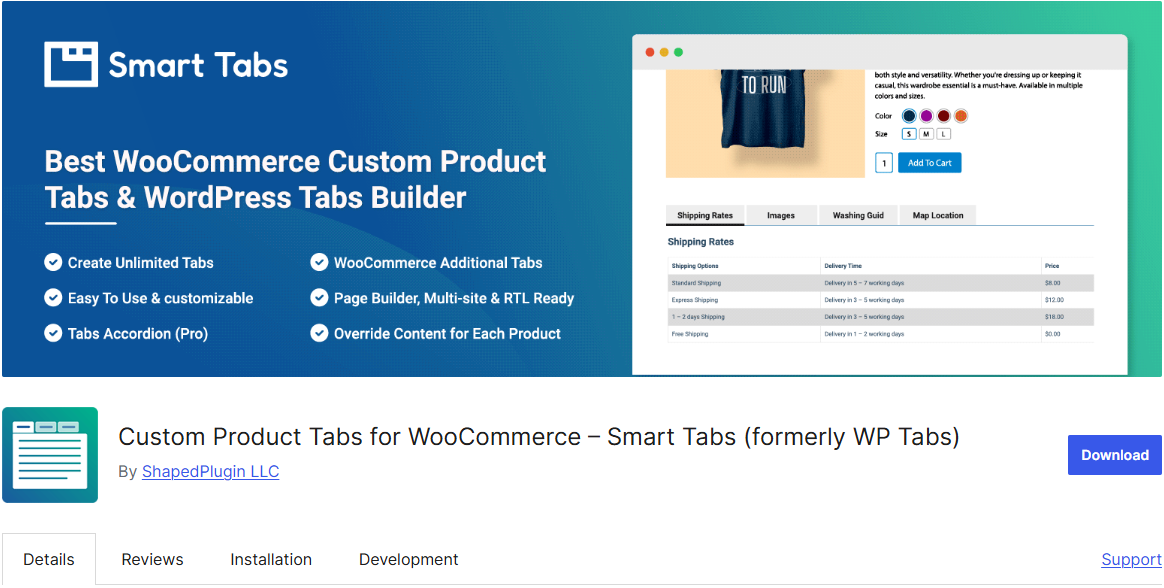 How to install Custom product tabs for WooCommerce