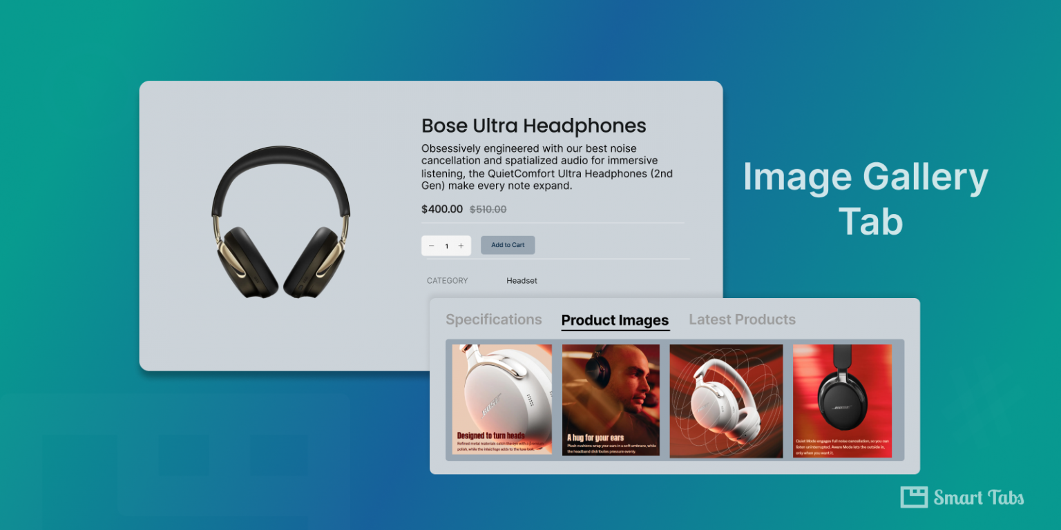 How to Create Image Gallery Tab in Woocommerce Product Page - Smart Tabs