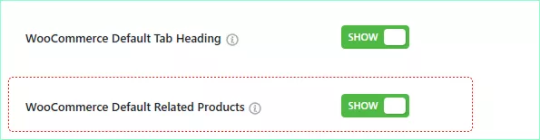 hide default product tabs