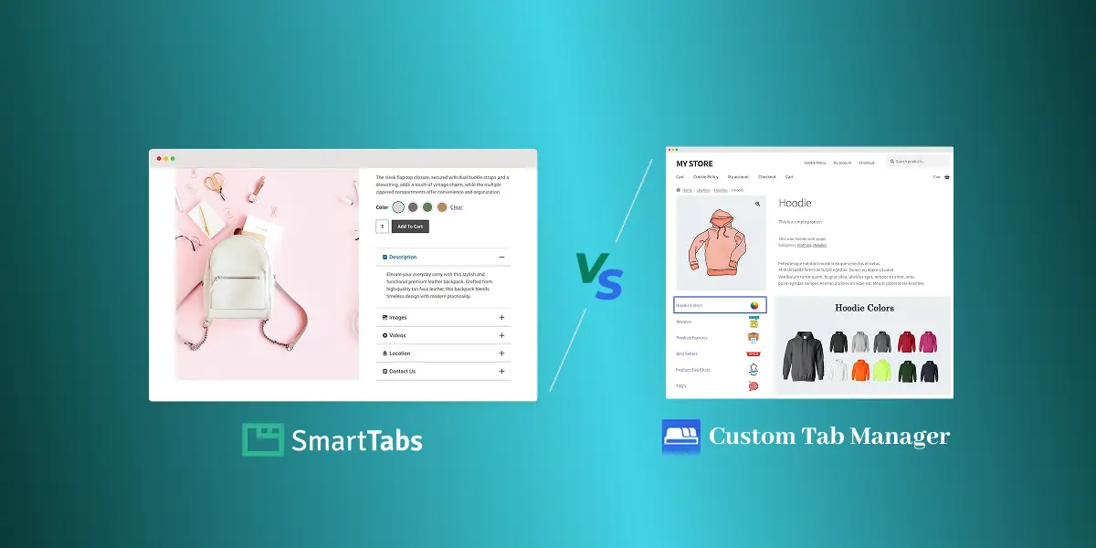 Smart Tabs Pro vs Addify Tabs Manager — WooCommerce Tab Plugins Comparison