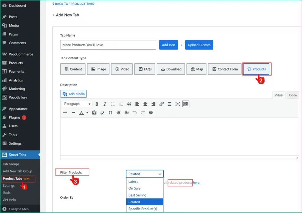 How to and create and show custom related products in WooCommerce