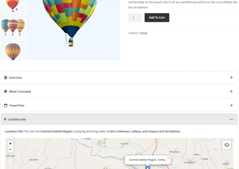 Add WooCommerce Store Map Location Tab to Product Page - Smart Tabs