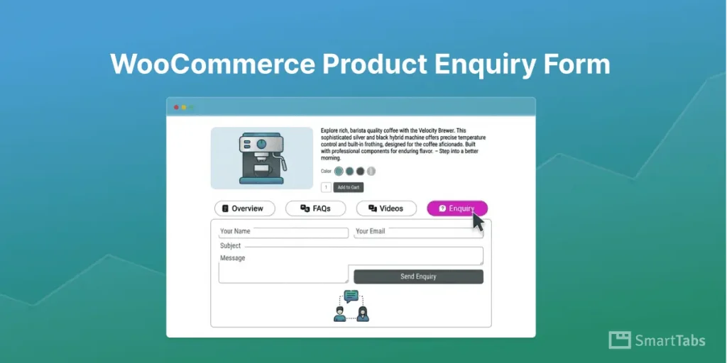 How to Create WooCommerce Product Enquiry Form inside Tabs